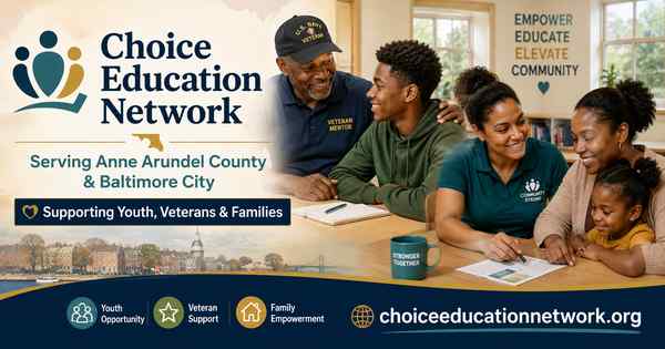 Choice Education Network supporting youth, veterans, and families throughout Washington, D.C., Maryland, and Virginia